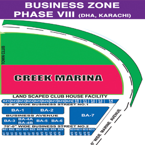 DHA Phase 8 Ext: Business Zone