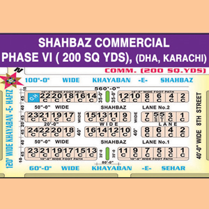 DHA Phase 6: Shahbaz Commercial-I 200 Yards