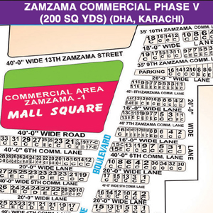 DHA Phase 5: Zamzama Commercial
